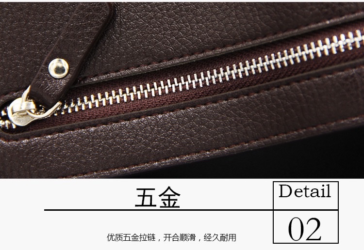 新款韩版钱包短款大容量 时尚钱夹简约时尚零钱袋详情12