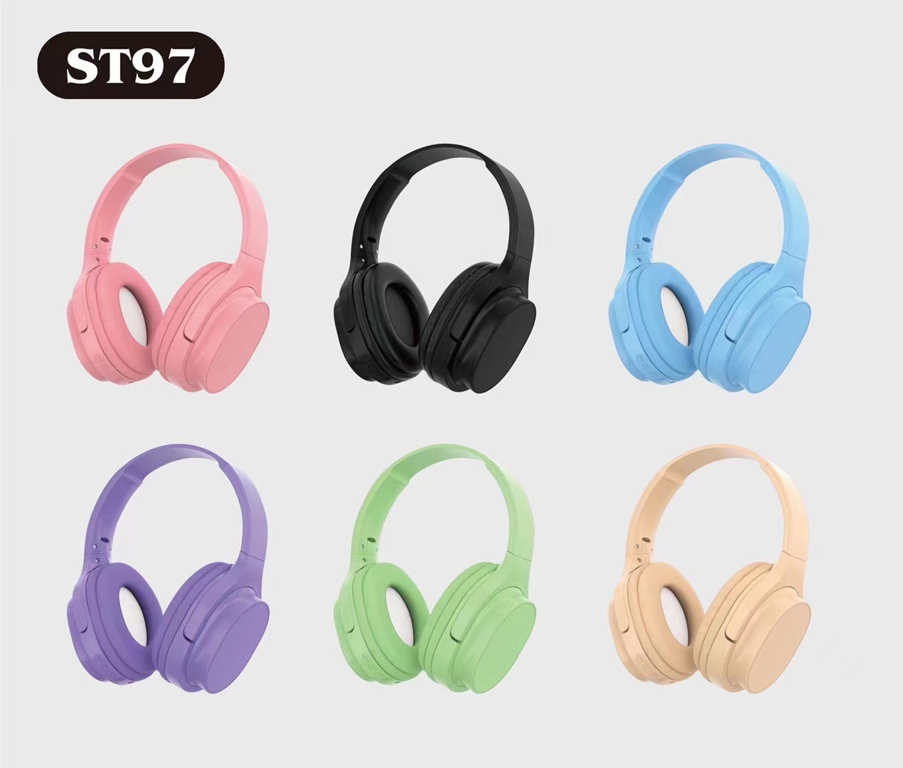 Кантонские наушники sogo, беспроводные bluetooth на головах ST97 pic 9