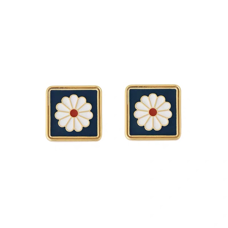 Earring clip style Korean women's elegant earrings and pendants without ear holes, Jieya steel jewelry Item Picture
