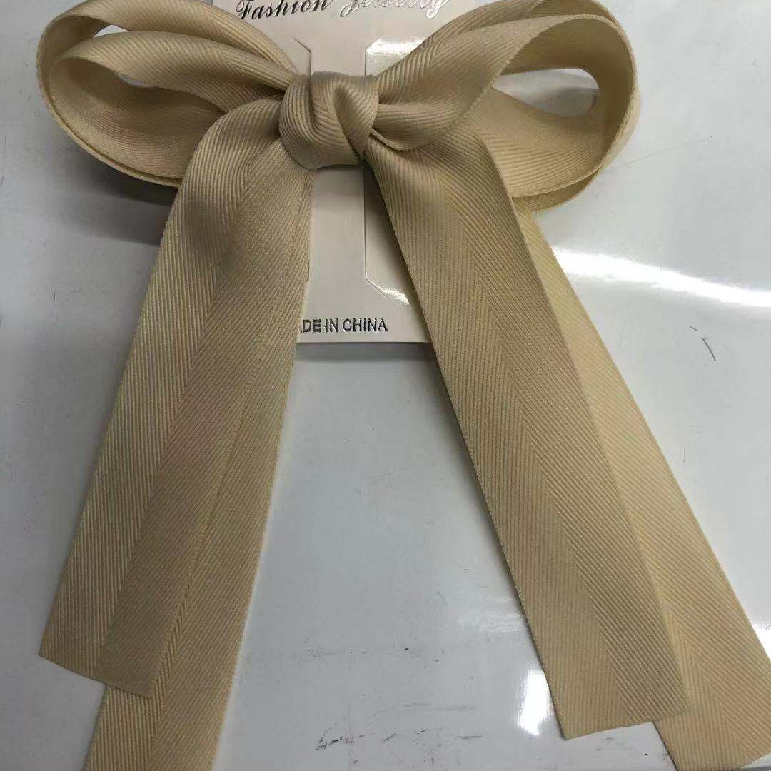 商品37红色大蝴蝶结头饰女夏发夹后脑勺发卡网红夹子黑色发饰品
