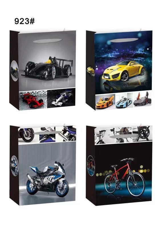 Men's gift bags, hand-held gift paper bags, custom-made clothing packaging paper bags, wholesale food takeout packaging bags, customized Item Picture