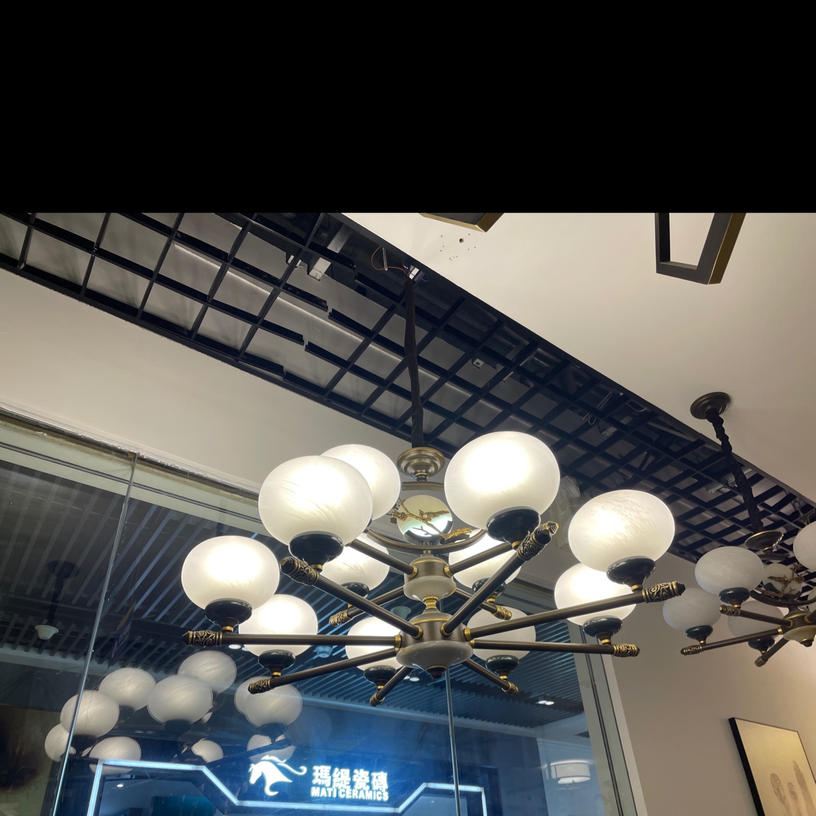 Modern and simple living room ceiling lamps, smart home packages, bedroom lamps, new Chinese-style chandeliers