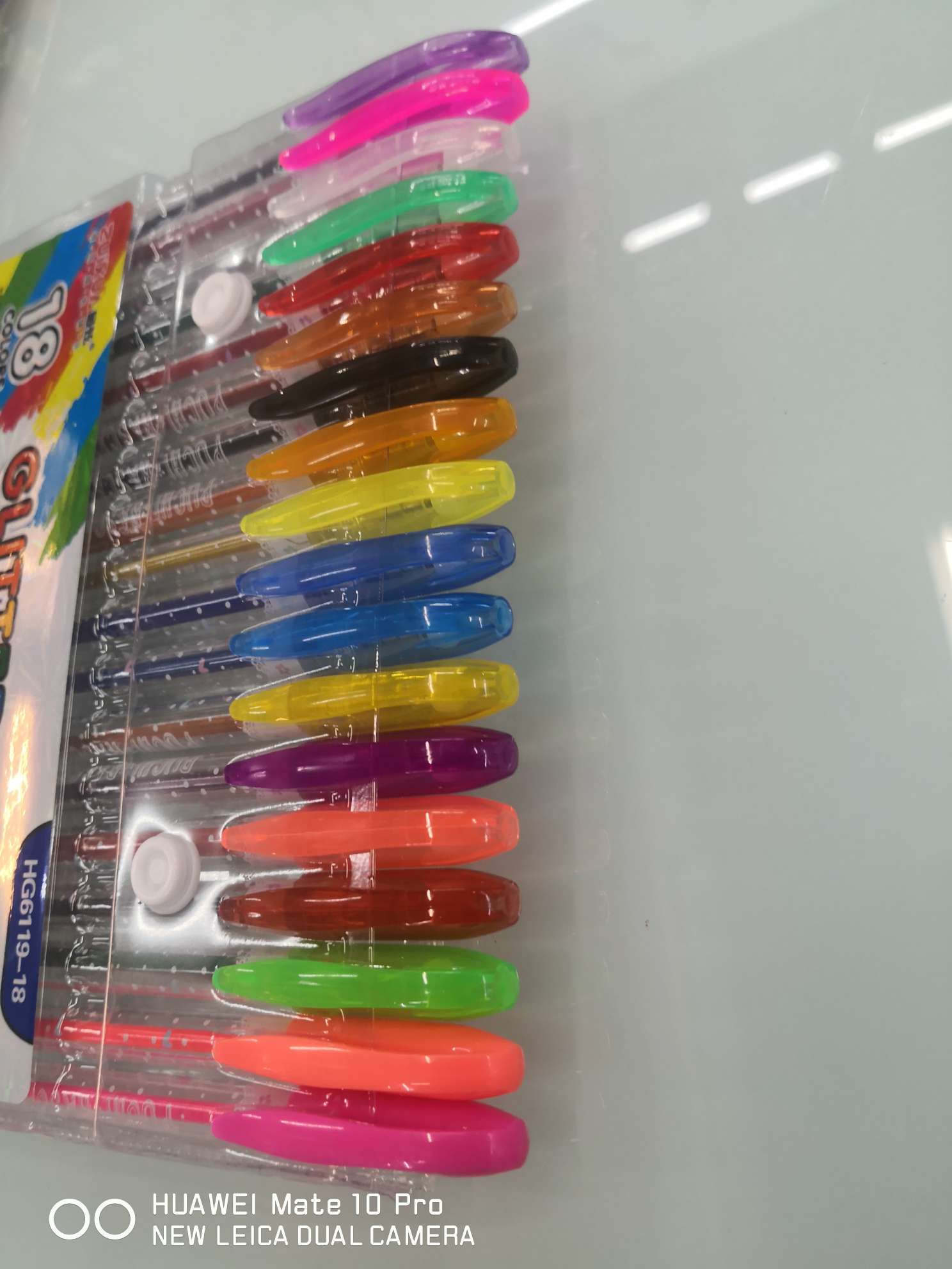 Yiwu City, Boyang Pen and Ink Products Store, HG6119-18 color PP bag packaging, flash pen, highlighter pen Application Scenario
