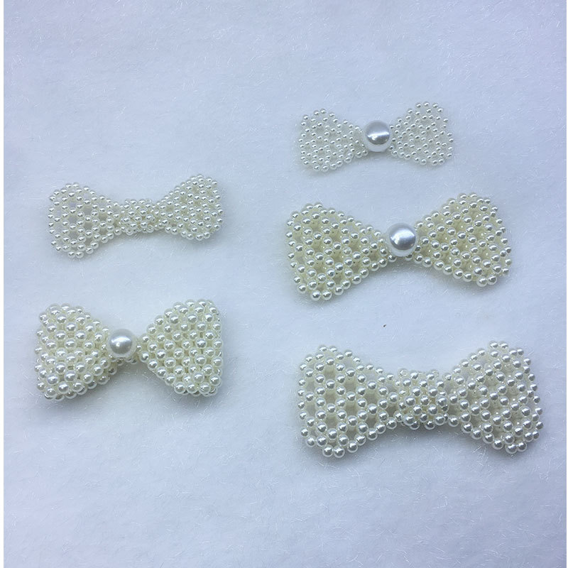 Pearl waist bag, double-layer bow, three-dimensional bow, double-layer headband, accessory, hair clip, clothing accessory details Picture