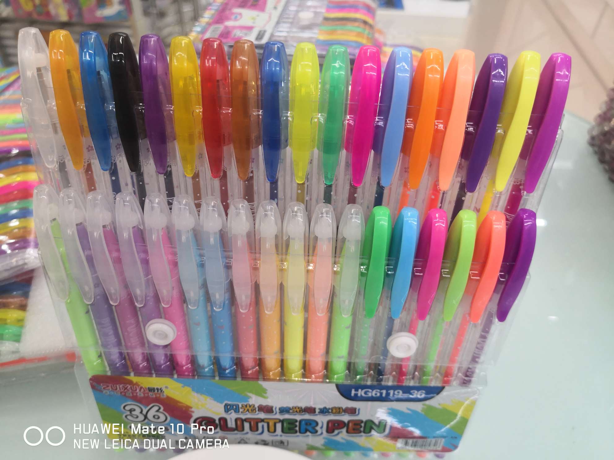 Yiwu Boyang Pen and Ink Products Store, HG6119-36 color PP bag packaging, flash pen, highlighter pen, pink pen Application Scenario