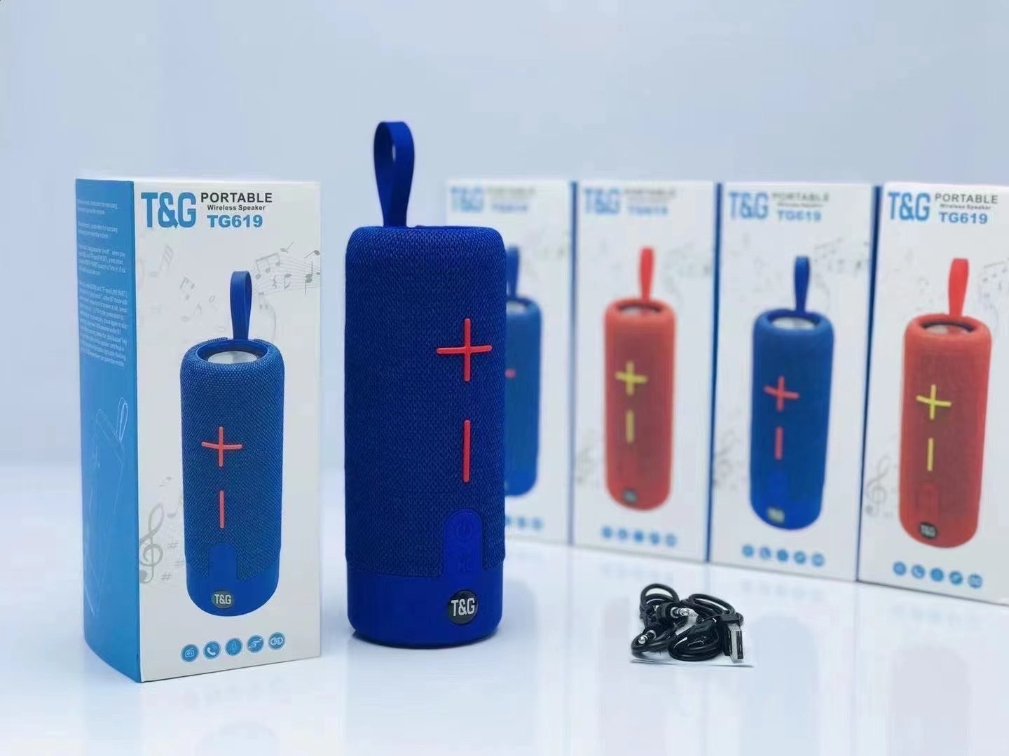 TG6191200Mah/5W*2/363G/50 PCS Features: Bluetooth 5.0/FM/USB/TF/AUX/TWS detail image 3