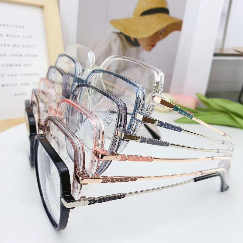 0714 近视眼镜女有度数可配超轻黑框大框素颜神器透明眼睛镜框大脸显瘦详情图4