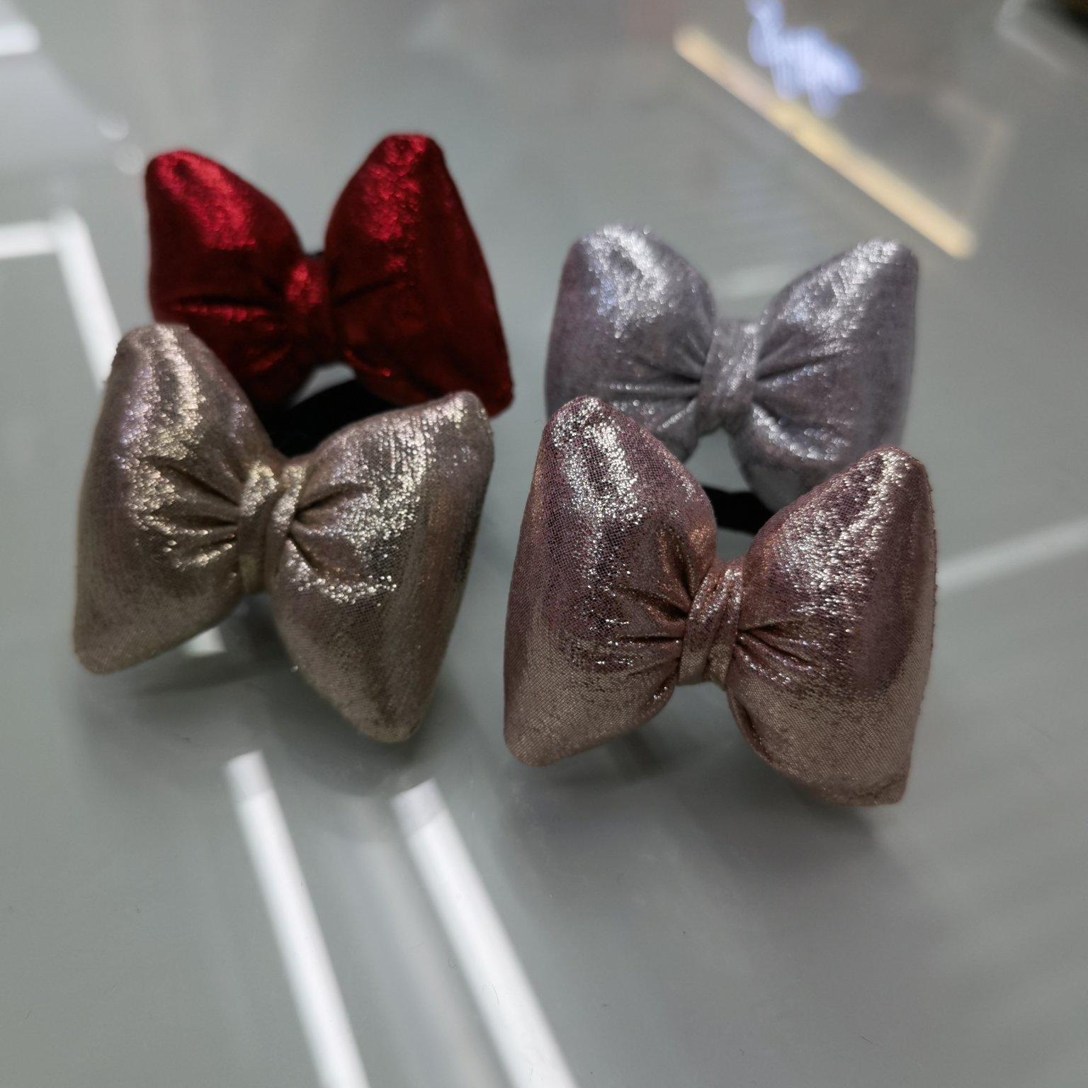 Cartoon - Headwear Hair Accessories Bow Headband Headband Specification drawing