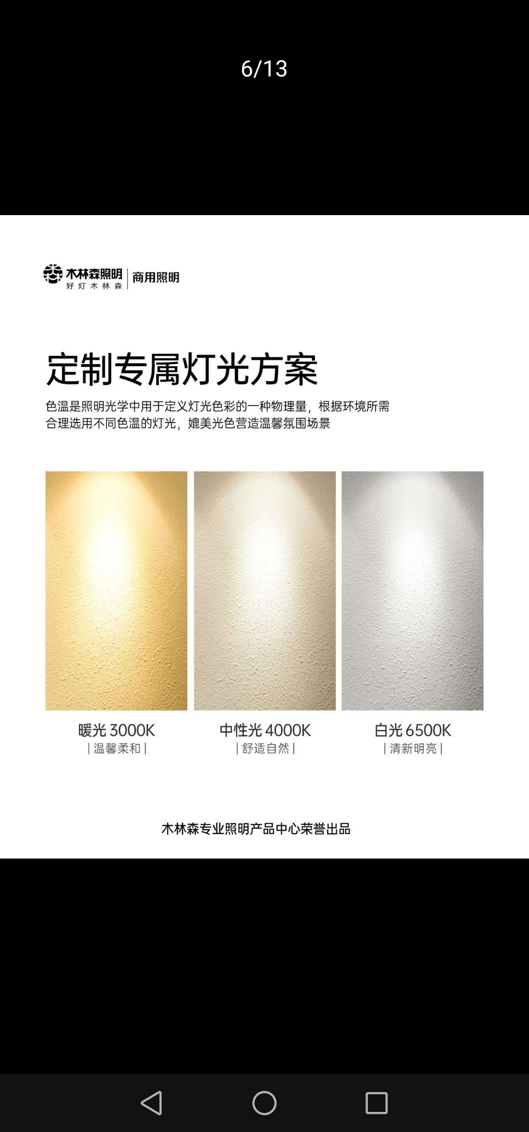 Mulinsen Senli series aluminum alloy surface-mounted downlight 18W Specification image