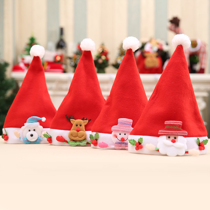 圣诞帽圣诞节装饰用品鹿角铃铛头扣头箍发箍头饰品儿童礼物派对晚会装扮圣诞帽详情3