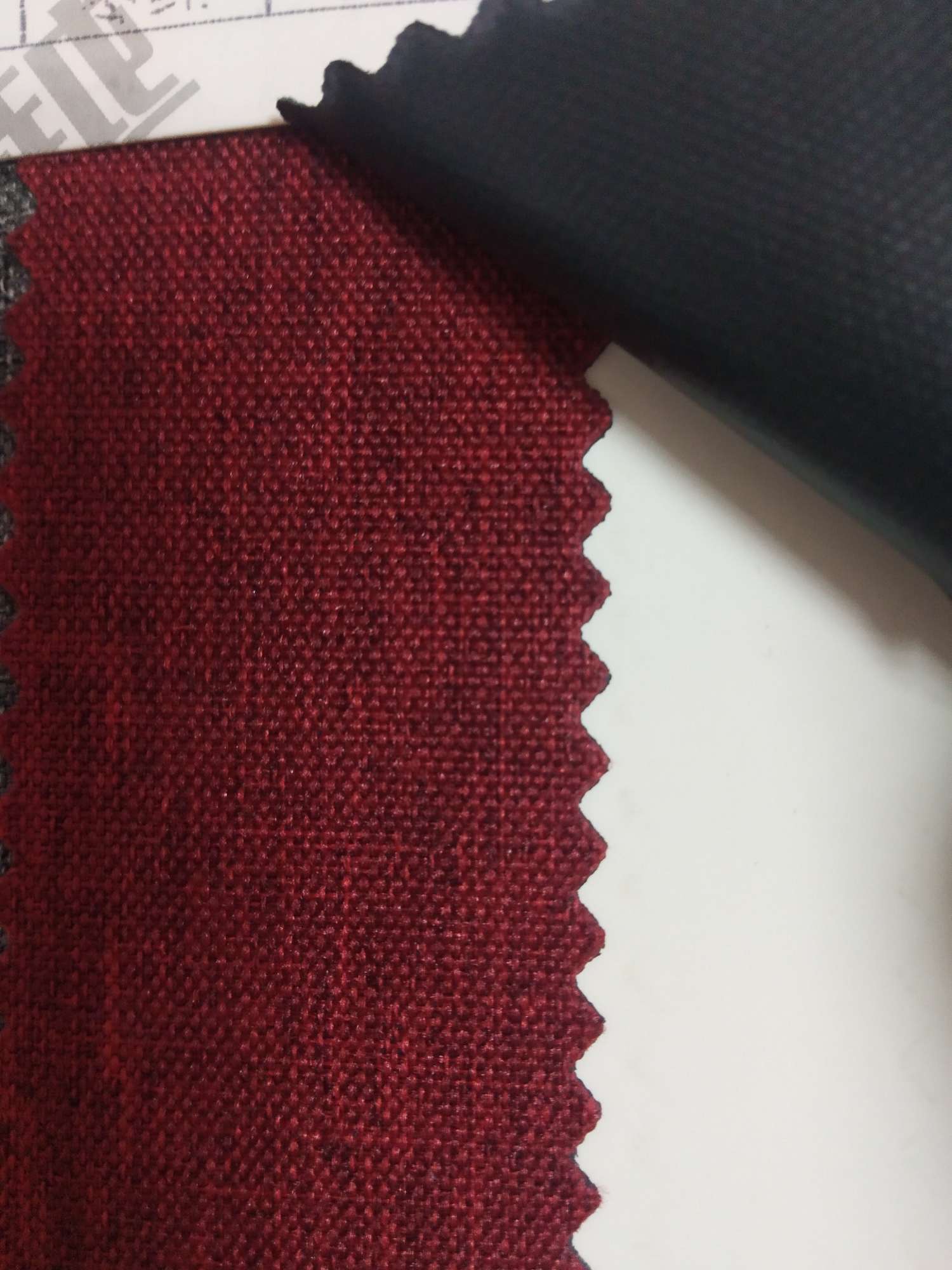 TY-- 036 3*3 matte Little Dragon Dance pvc 9# Jujube red details Picture