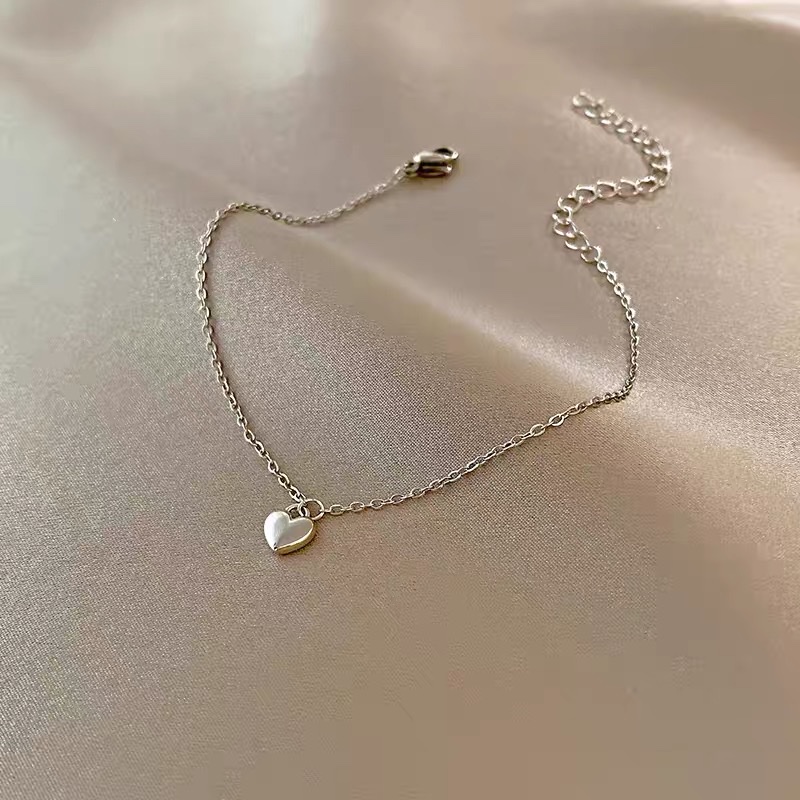 Ladylike, high-quality, heart-shaped Korean version new adjustable length bracelet details Picture