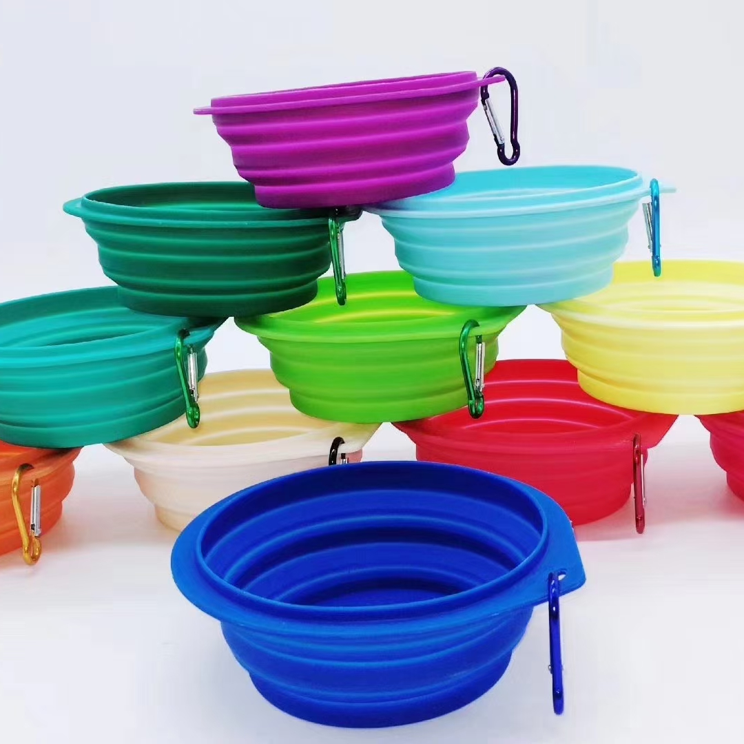 中号折叠碗：
产品尺寸：16.5*10*5.5CM，
产品重量：0.052KG, 
产品容量：560毫升
材料：TPE，