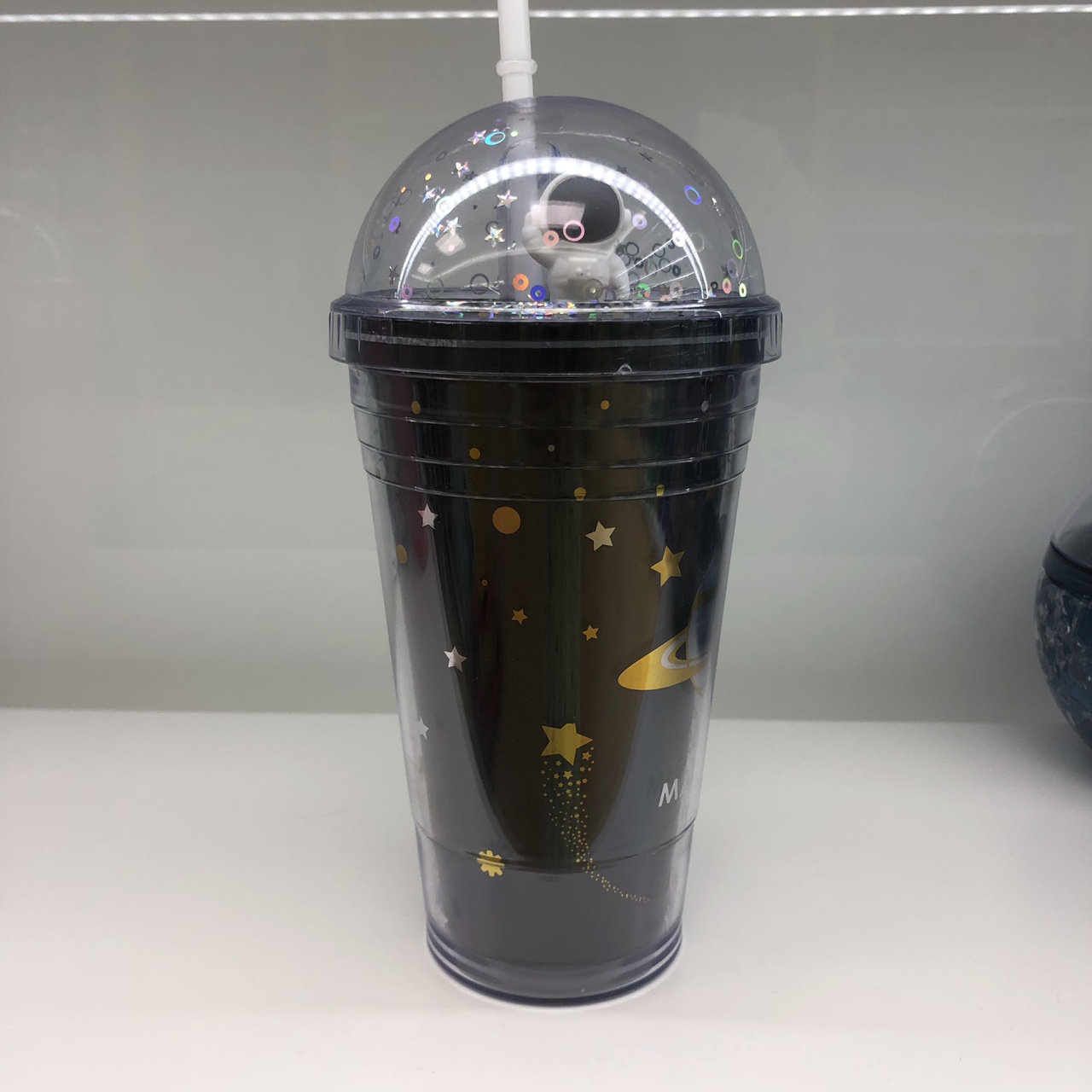 网红创意星空水杯可爱颜值带吸管水杯-DY2103-450