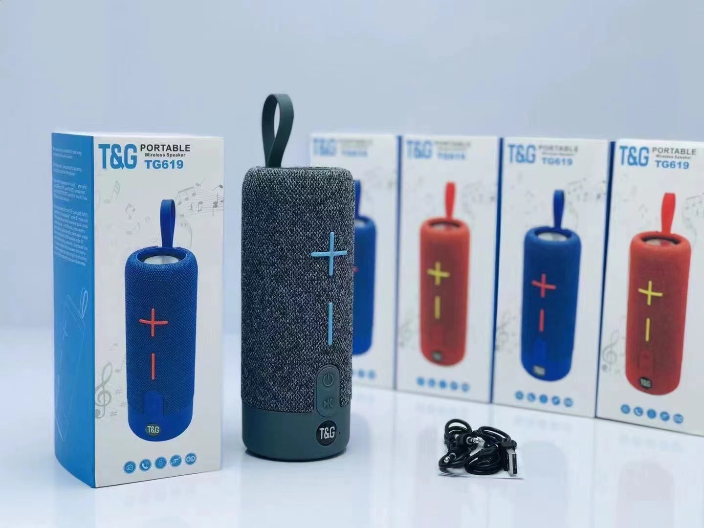 TG6191200Mah/5W*2/363G/50 PCS Features: Bluetooth 5.0/FM/USB/TF/AUX/TWS detail image 2