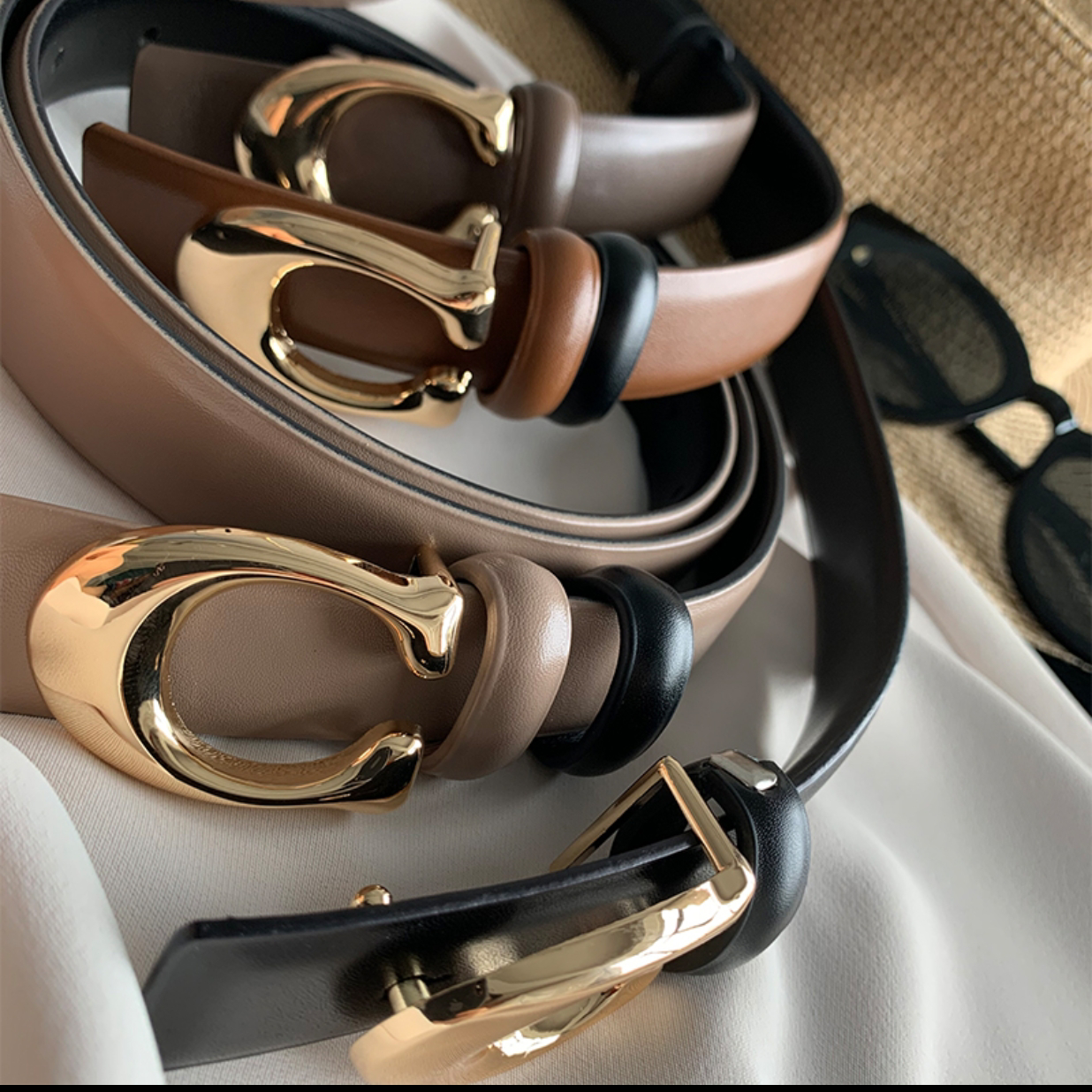 Manufacturers Direct Leather Casual Belt Fashion Belt Men's Belt