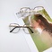 新品成人光学镜 圆框可配度数眼镜 M-151产品图