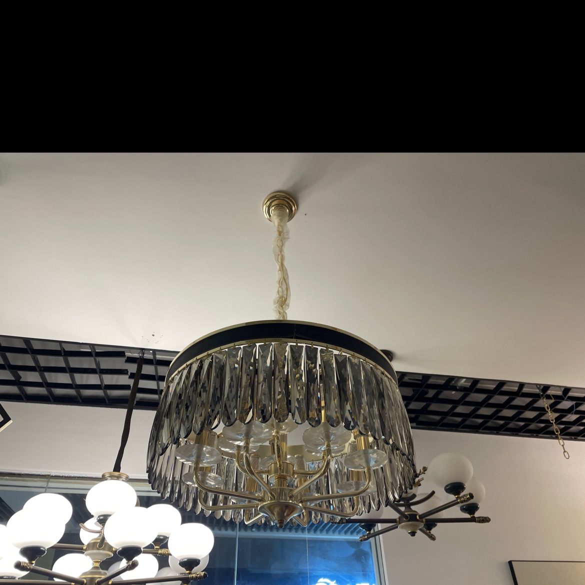 Light luxury, modern and simple living room lamp, Nordic ceiling lamp, smart home package, bedroom lamp style