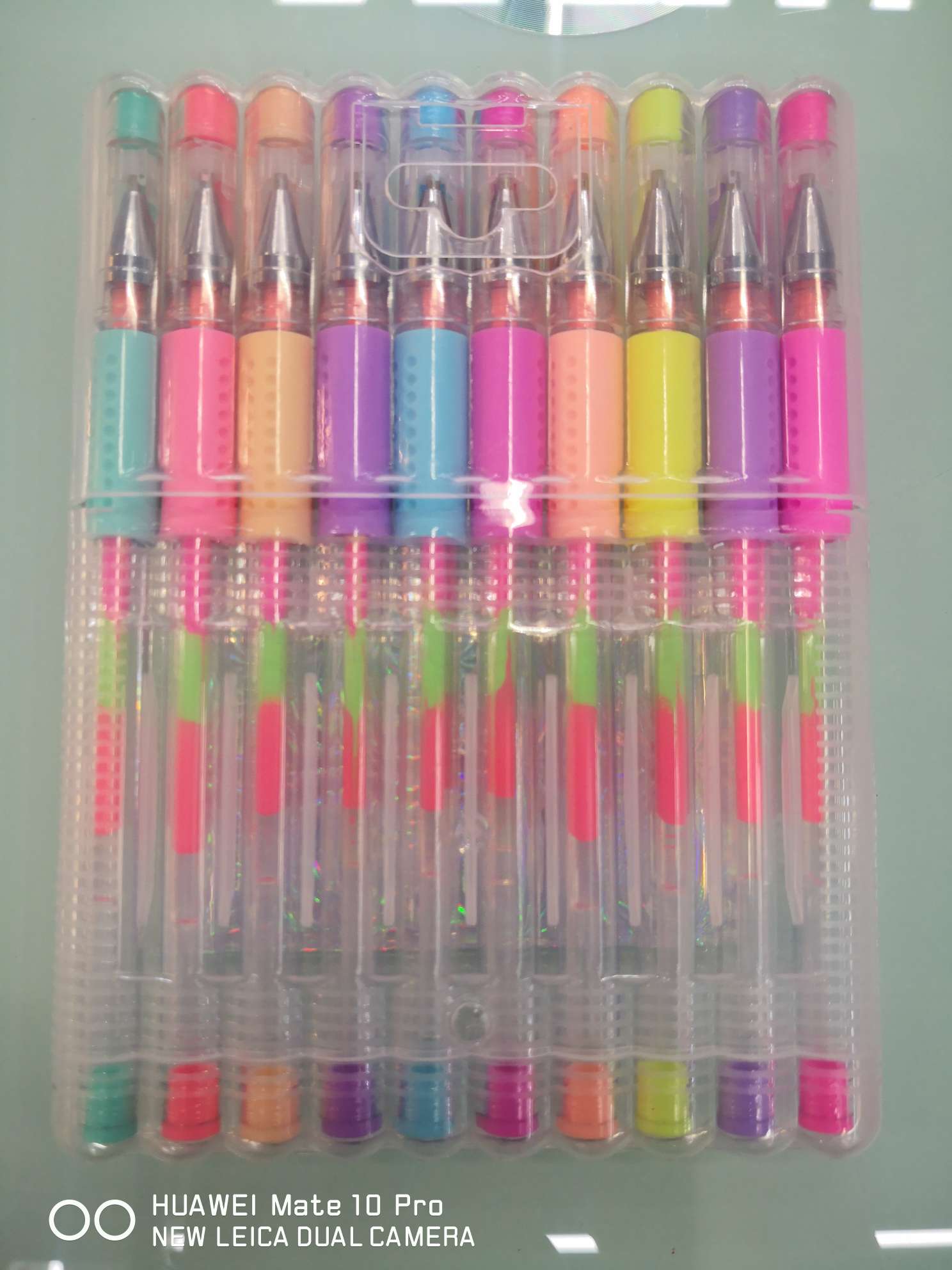 Yiwu Boyang Pen and Ink Supplies Merchant, 009STP - 10-color flip-top box packaging, seven-color highlighters. Application Scenario