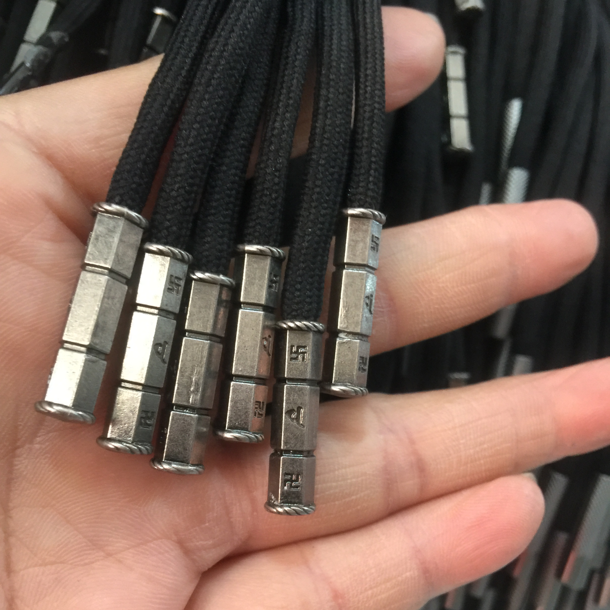 New style of decorative drawstring for clothing, direct sales from the manufacturer of trouser waist strings as accessories