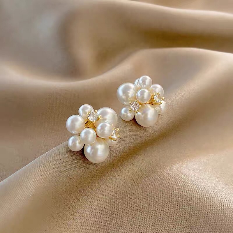 Hong Kong style retro style simple with stylish Bohemian ethnic style earrings