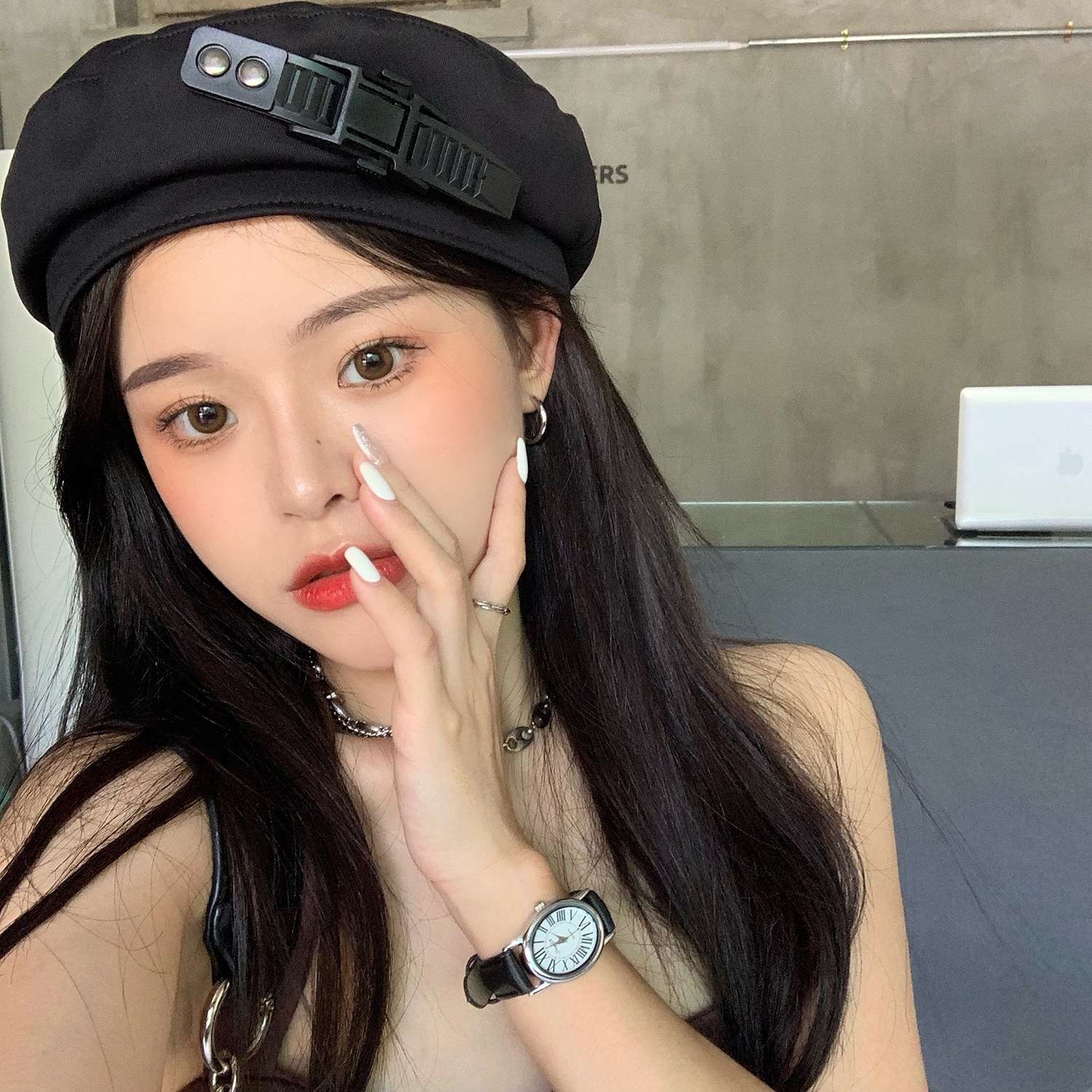 2021 New Network Celebrity Korean Version Hat undefined