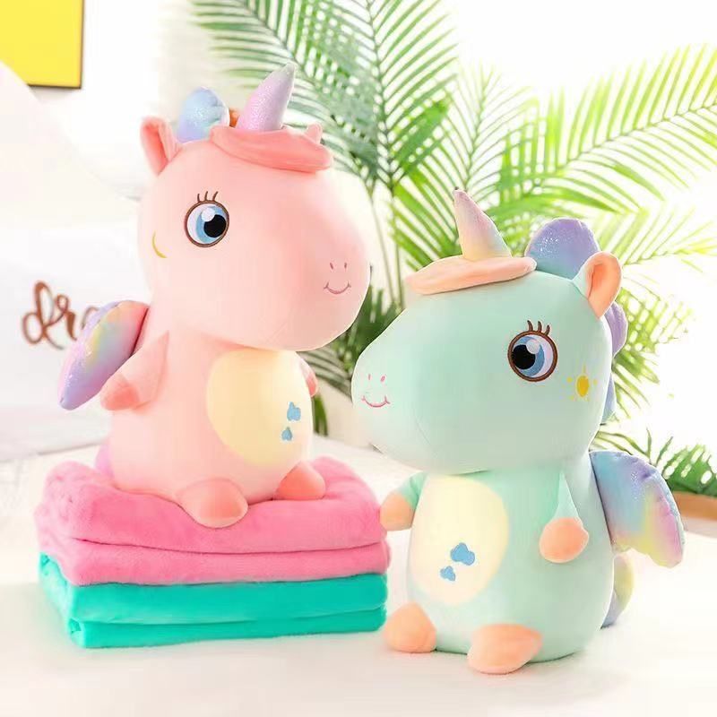 独角兽站款空调被细节图