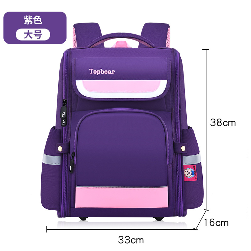 2021 The New Korean Version Of Children's Schoolbag For Primary School Boys 123-6 Grade Ridge Protection Girls Light Weight Reduction Application Scenario