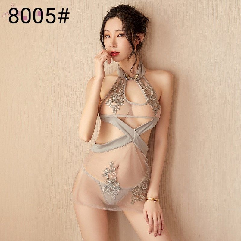 内衣蕾丝短裙女仆装欧美性感女佣制服三件套批发24