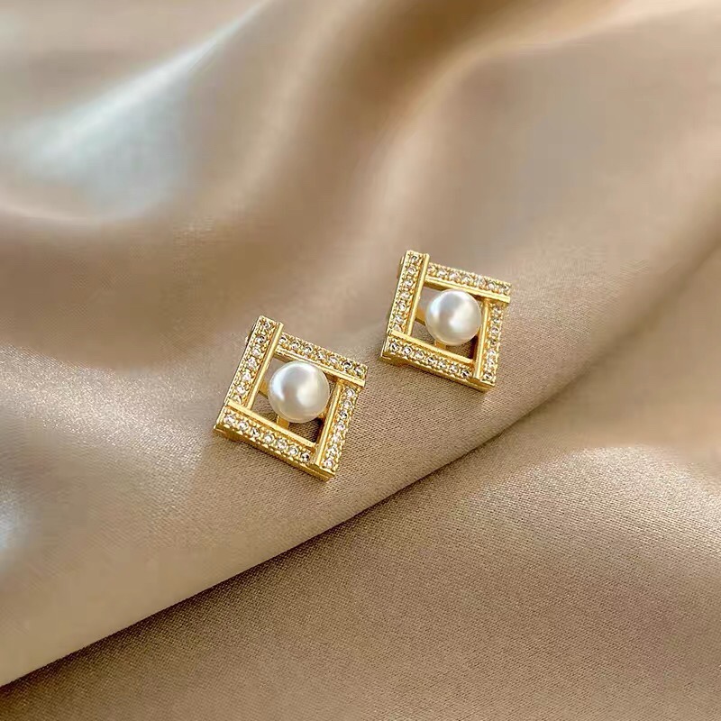 Delicate luxury sweet lady temperament elegant noble cold beautiful beauty earrings