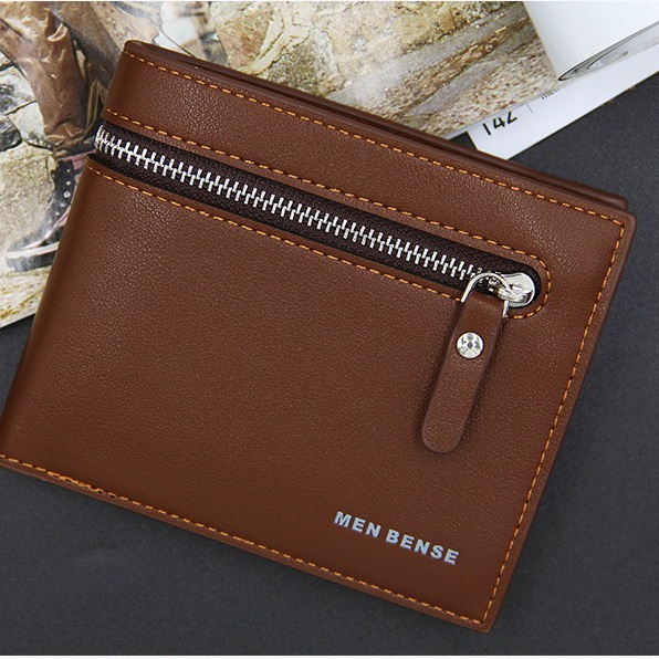 新款韩版钱包短款大容量 时尚钱夹简约时尚零钱袋图