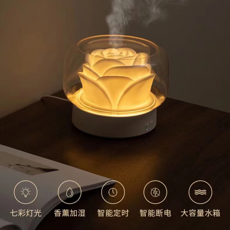 香薰机 源头工厂 带遥控七彩变光