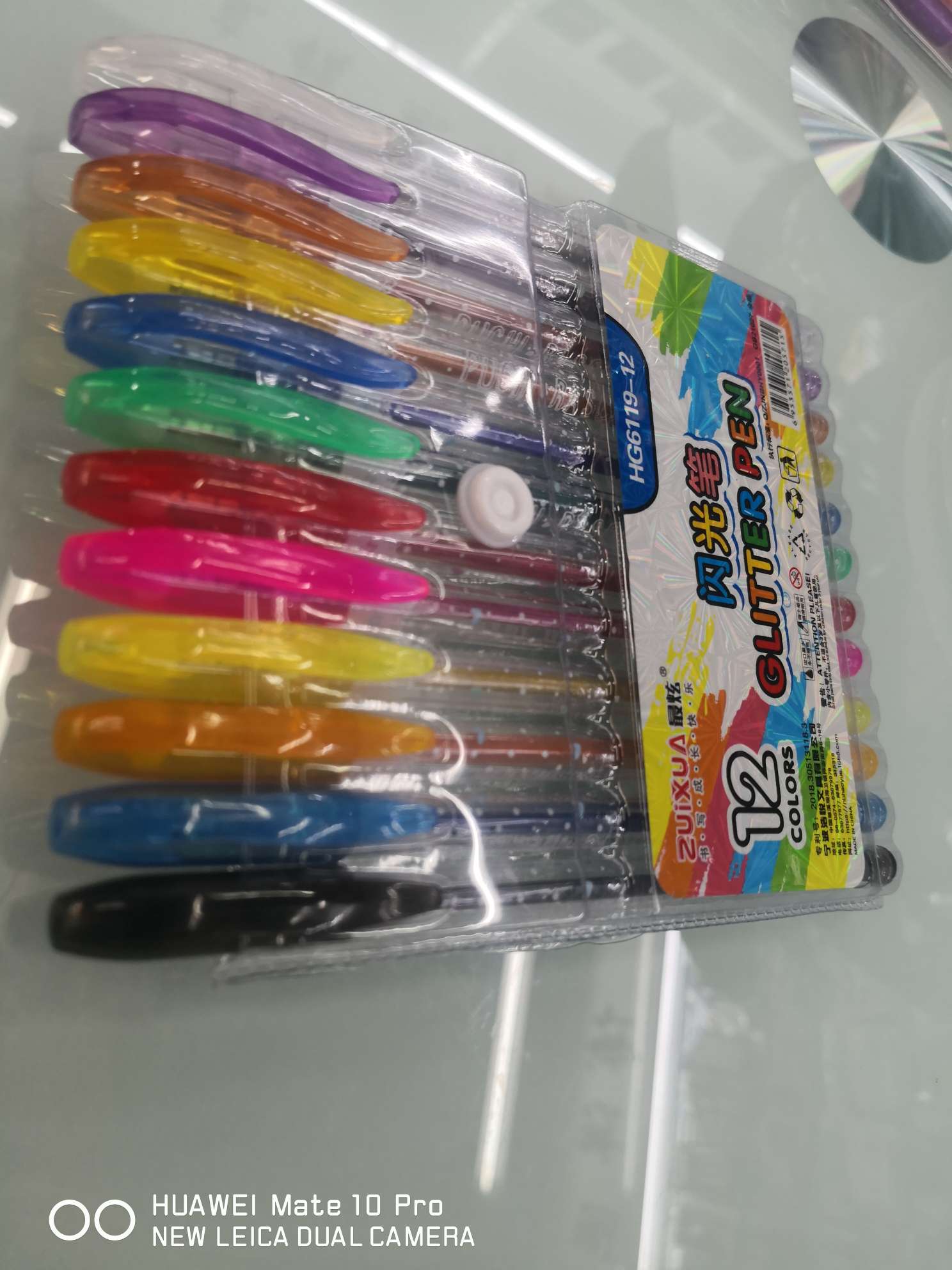 Yiwu City, Boyang Pen and Ink Supplies Store, HG6119-12 color PVC bag packaged flash pen Application Scenario