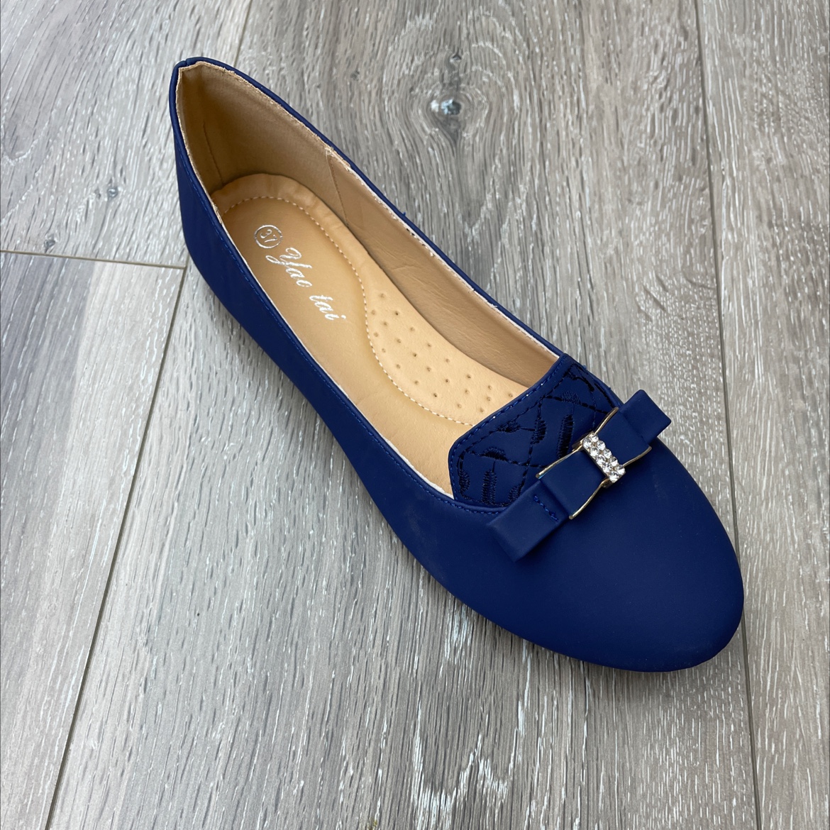 2023 Spring And Autumn New Women's Soft Sole Handmade Four Season Shoes Round Head Women's Latest Single Shoes details Picture