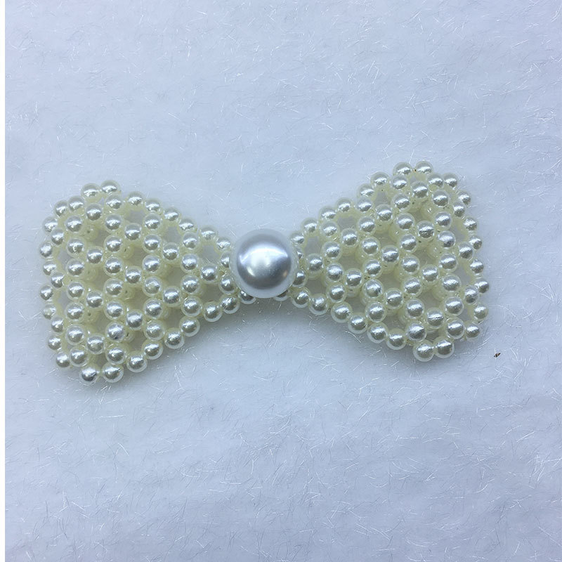 Pearl waist bag, double-layer bow, three-dimensional bow, double-layer headband, accessory, hair clip, clothing accessory Specification image