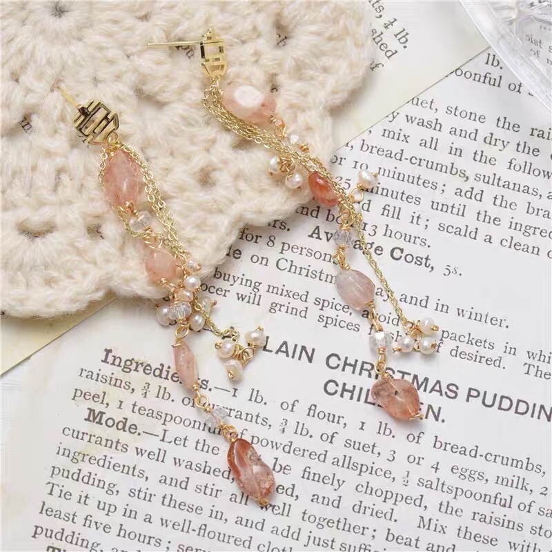 Vintage elegant noble cold and proud princess national romantic Su earrings