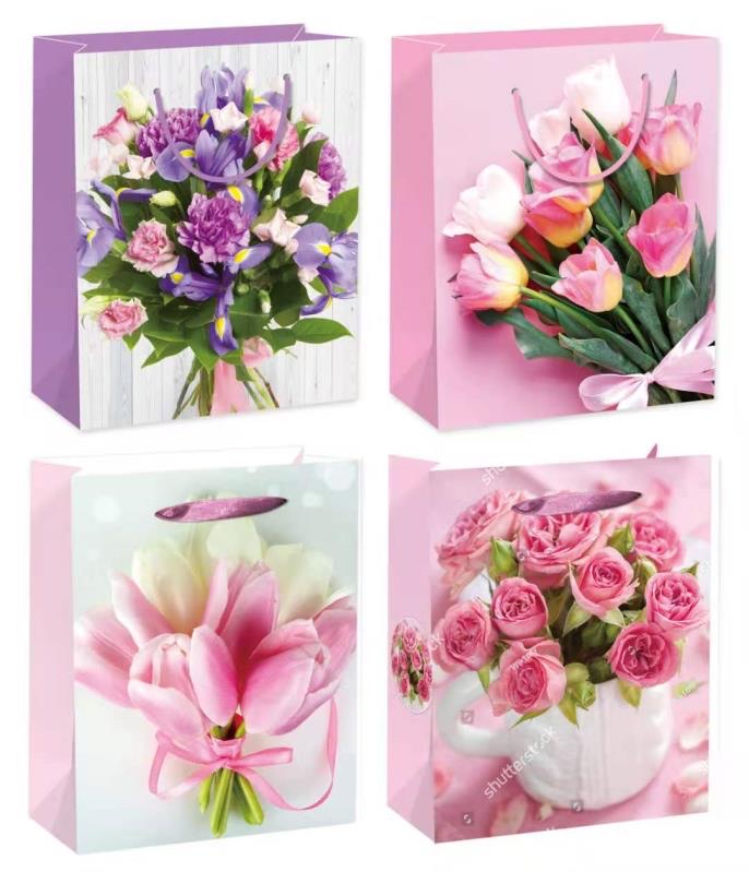 Customized life gift bags, hand-held gift paper bags, clothing packaging paper bags, wholesale food takeout packaging bags details Picture