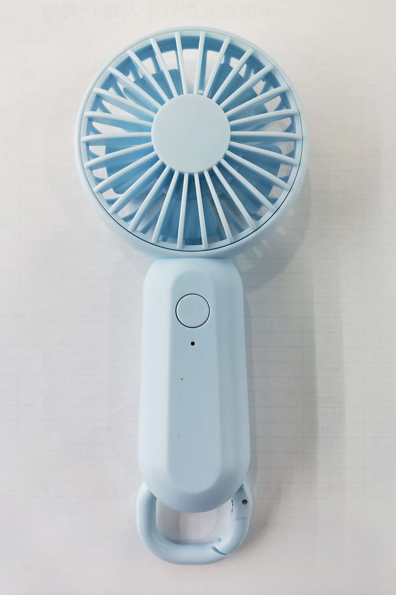小风扇白底实物图