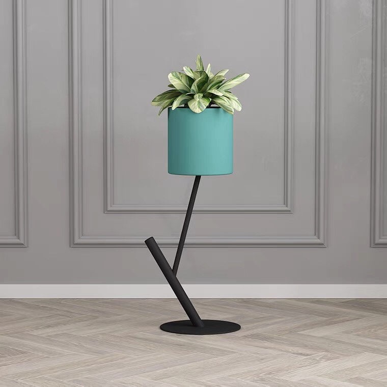 Wrought Iron Flower Stand Indoor Living Room Bedroom Study Flower Stand