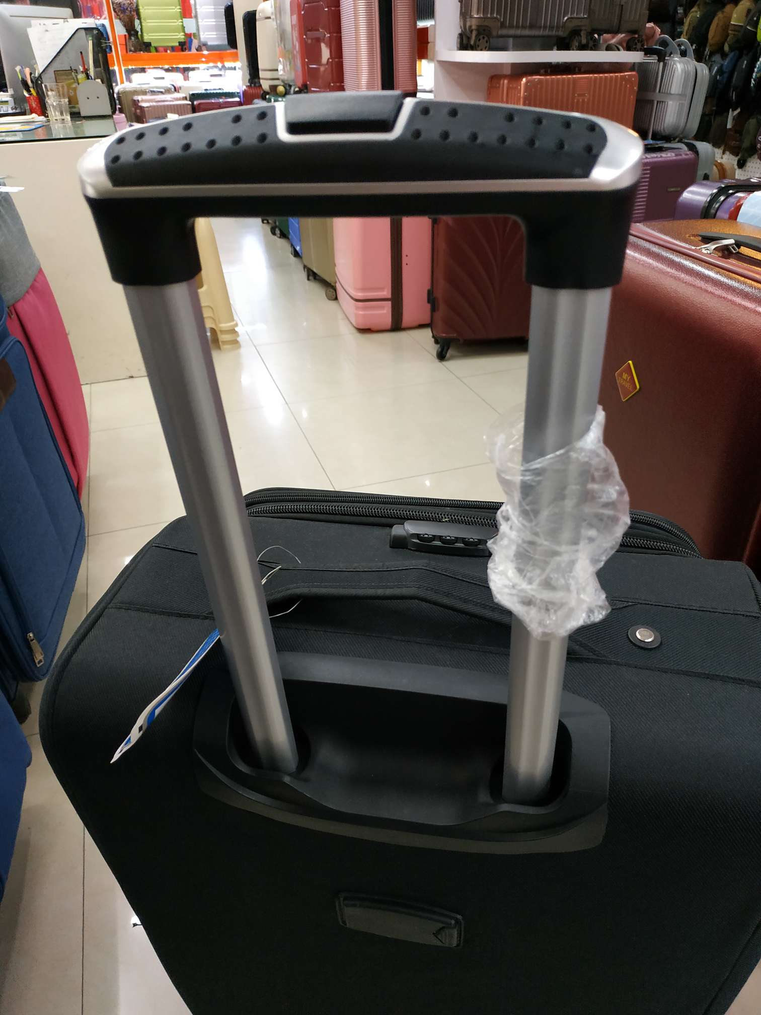 F703 Four-Piece Suitcase Cloth Suitcase Suitcase Code Box details Picture