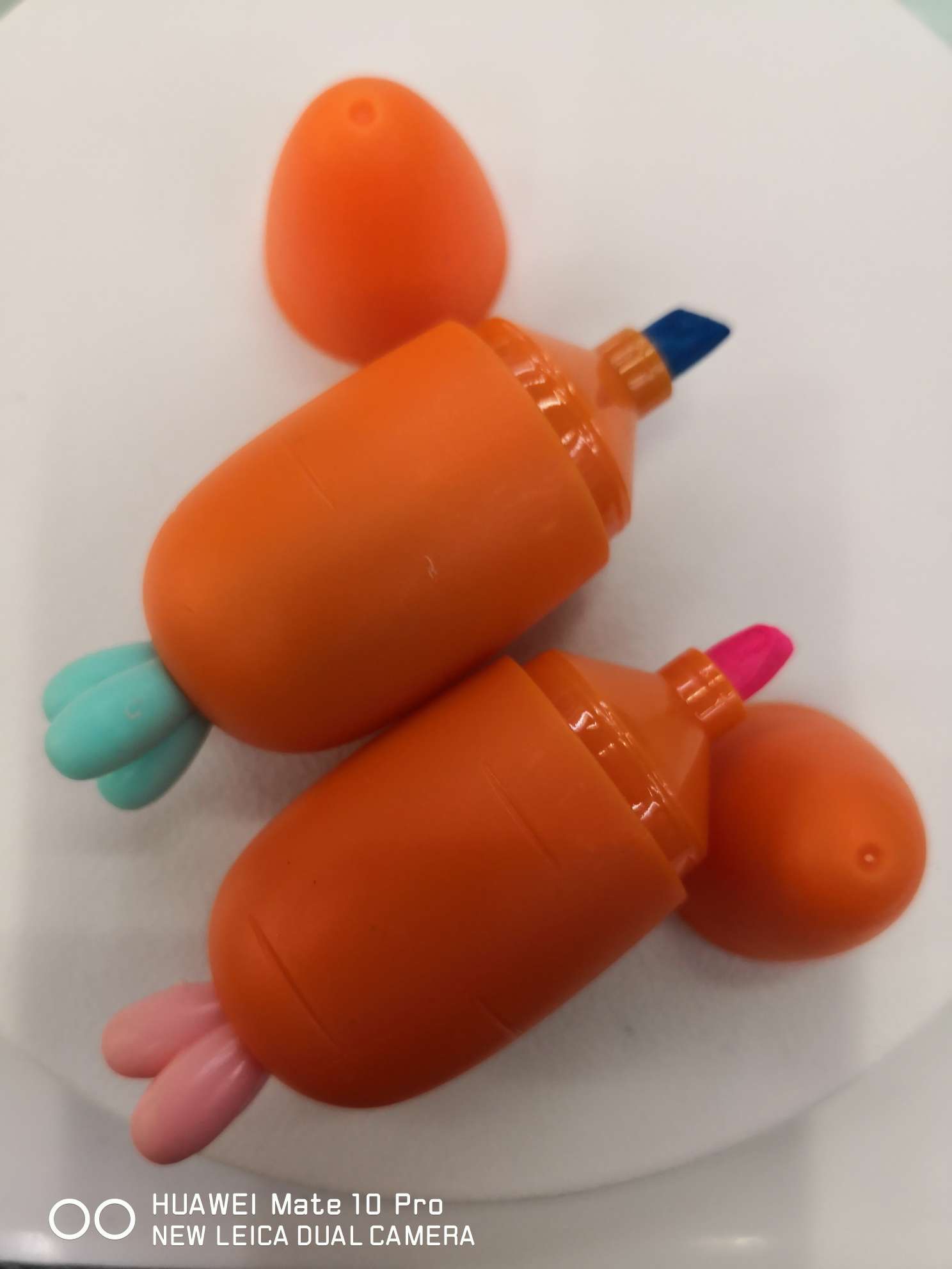 Yiwu Boyang Pen and Ink Supplies Store's office culture writing tools M-809-4 color PVC bag packaged carrot highlighters Application Scenario