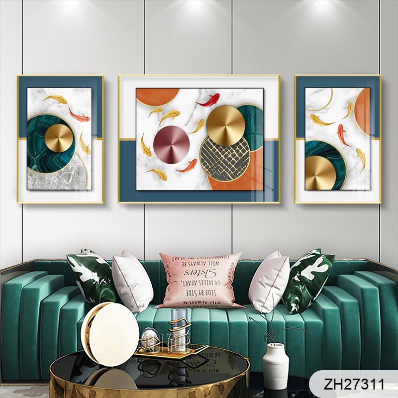 Living room triptych 1008-09