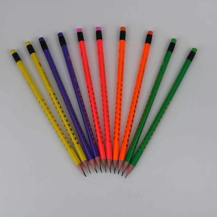 三角杆软化4 色笔铅笔铅笔小学生简约