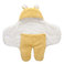 婴幼儿童抱毯襁褓保暖睡袋舒棉绒双层加厚宝宝外出抱被毯子小熊细节图