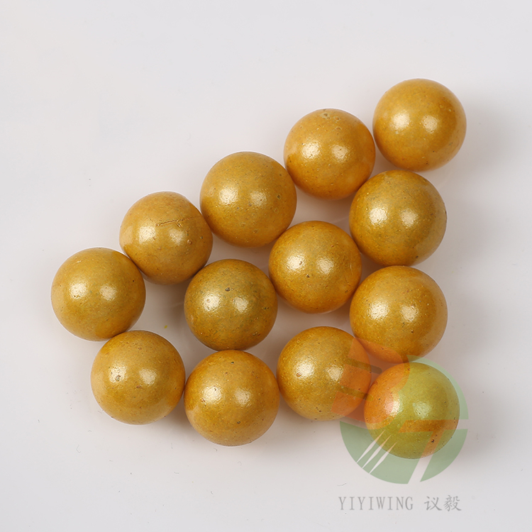 100粒16mm镀色黄色玻璃弹珠 1.6cm彩色玻璃球 红黄兰绿黑白紫咖啡定制颜色跳棋子 弹珠