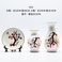 创意礼品欧式陶瓷花瓶三件套客厅摆件书房摆件产品图