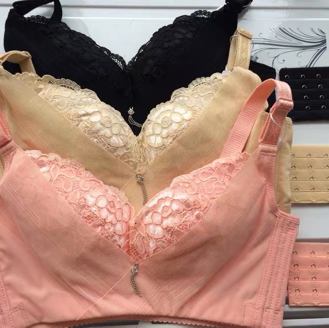 Summer thin one-piece seamless bra cover set for girls without underwire, thickened bra cover set 3