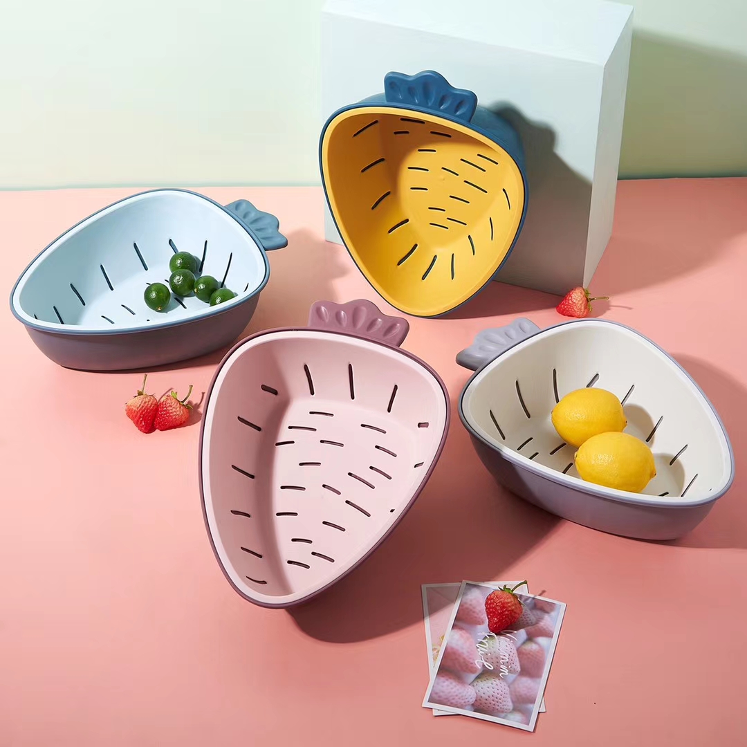 不一样的颜值，不一样的心情，简约风，时间撞色
高颜值蔬菜水果盆