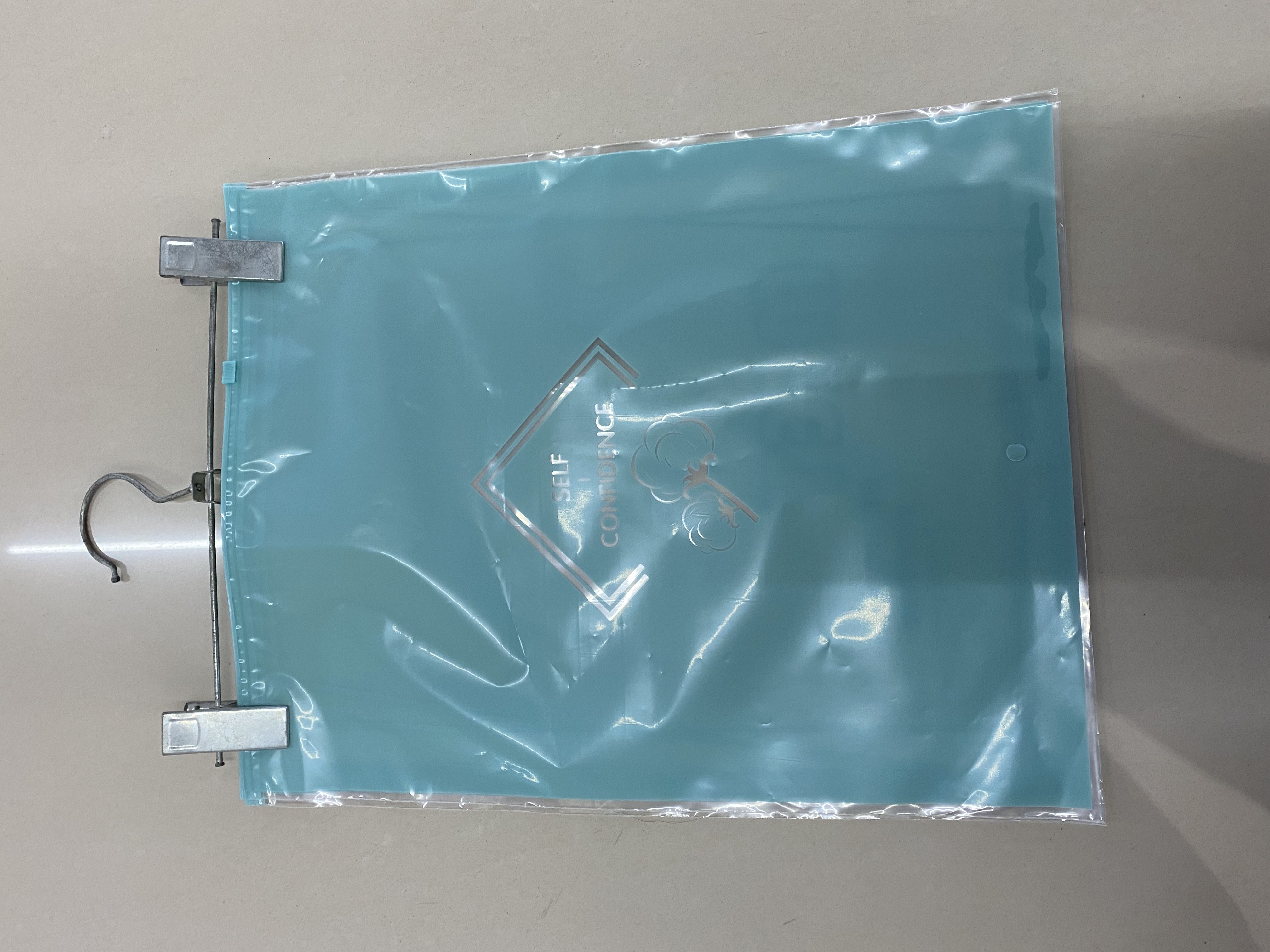 2021 New Factory Direct Sales Thickened P E New Zipper Bag Plastic Bag details Picture