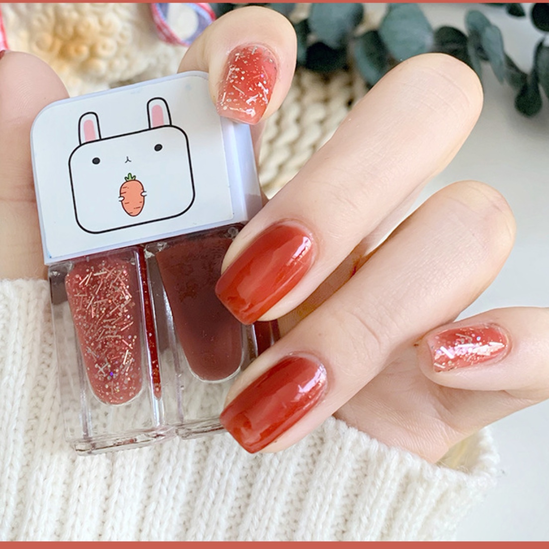 指甲油30水性指甲油可撕拉免烤持久快干美甲指甲油